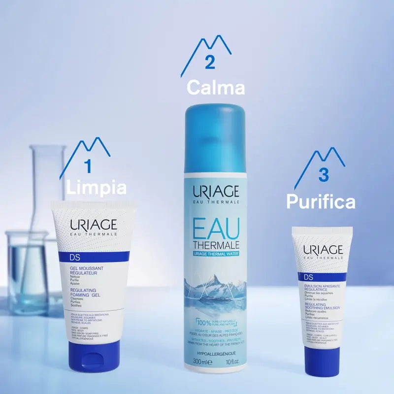 Uriage DS vaahtoava, tasapainottava geeli 150 ml
