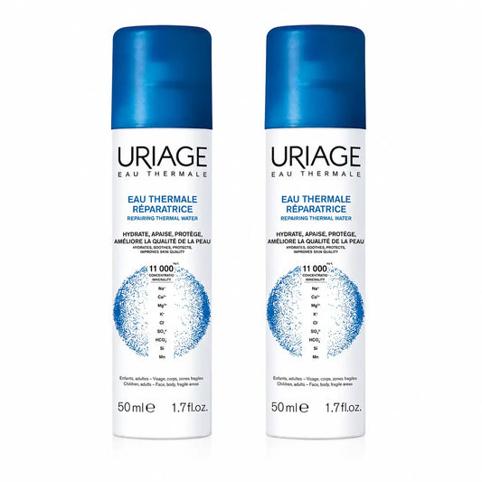 Uriage Eau Thermale -korjaava lämpövesi 50 ml, 2 kpl:n pakkaus