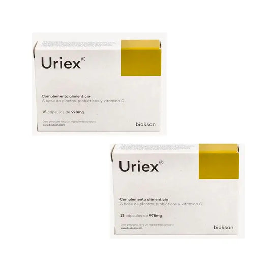 Uriex-pakkaus, 2 x 15 kapselia