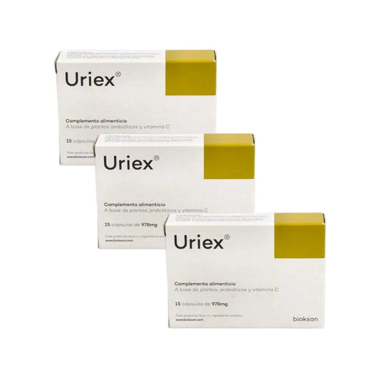 Uriex-pakkaus, 3 x 15 kapselia