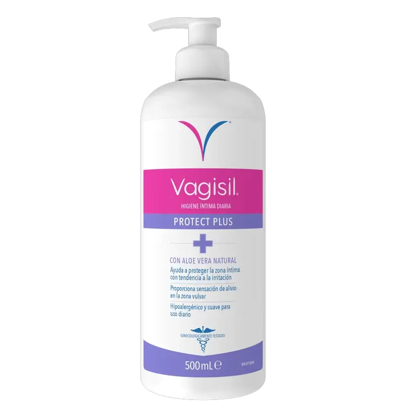 Vagisil Protec Plus -päivittäinen intiimihygieniatuote 500 ml
