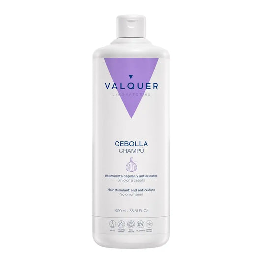 Valquer Sipulishampoo – elvyttävä, antioksidanttinen ja puhdistava, 1 l