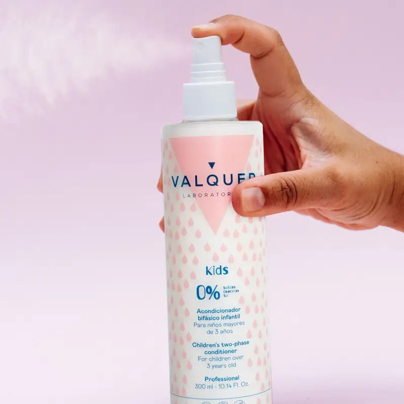 Valquer Hair Care kaksivaiheinen lasten hoitoaine, 300 ml
