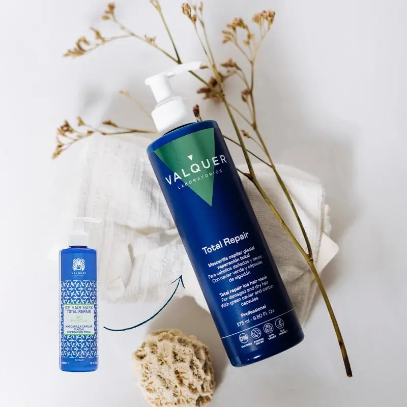 Valquer Hair Care Glacial -hiustenhoitoaine, täydellinen korjaus, 275 ml