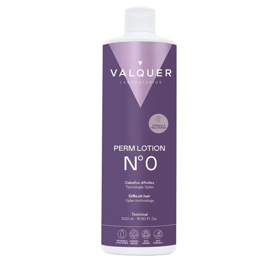 Valquer -permanenttiliuos nro 0 (vaikeat hiukset), 500 ml