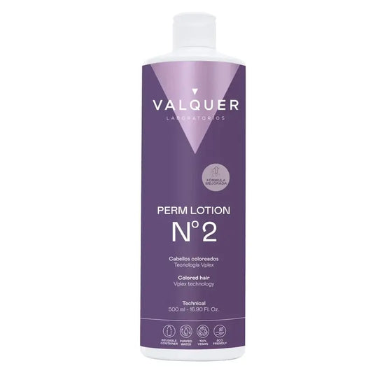 Valquer-permanenttiliuos nro 2 (värjätyille hiuksille), 500 ml