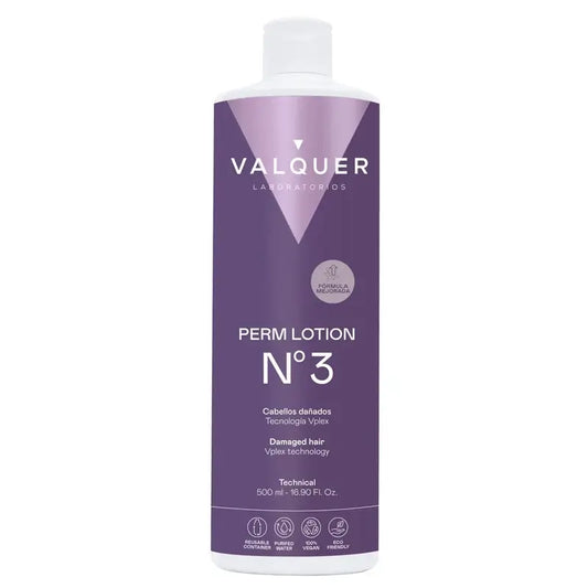 Valquer - permanenttiliuos nro 3 (vaurioituneille hiuksille), 500 ml