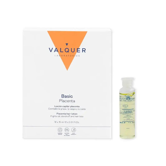 Valquer kasvisplacentapohjainen hiusvoide – 12 x 15 ml, 180 ml