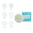 Valquer Skin Care Ice -kiinteä micellaarivesi kaikille ihotyypeille, 50 g