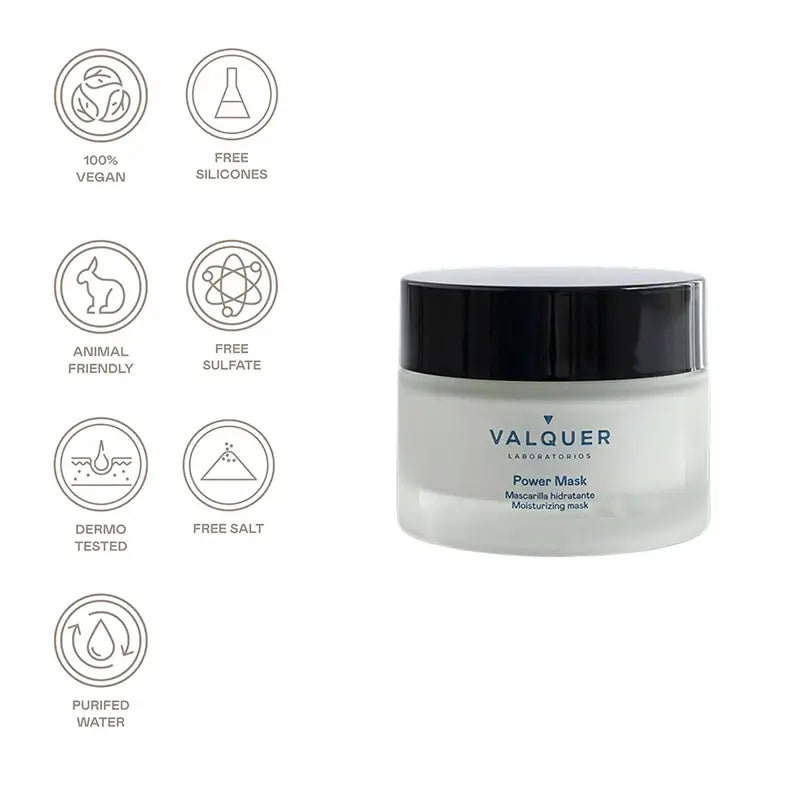 Valquer Skin Care Kosteuttava kasvonaamio, 50 ml