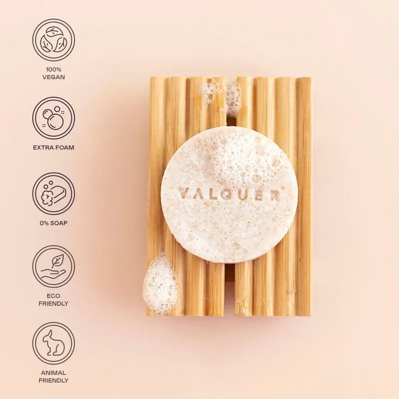 Valquer Skin Care Sugar 3-in-1-kiinteä puhdistusaine, 50 g