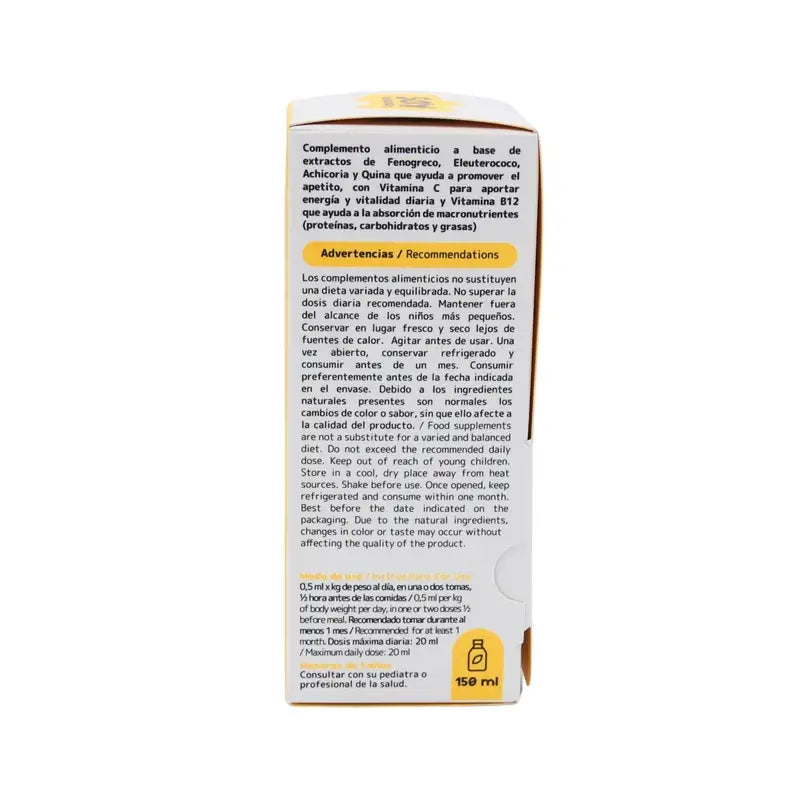 Naturamins Kids ruokahalua edistävä siirappi, 150 ml 