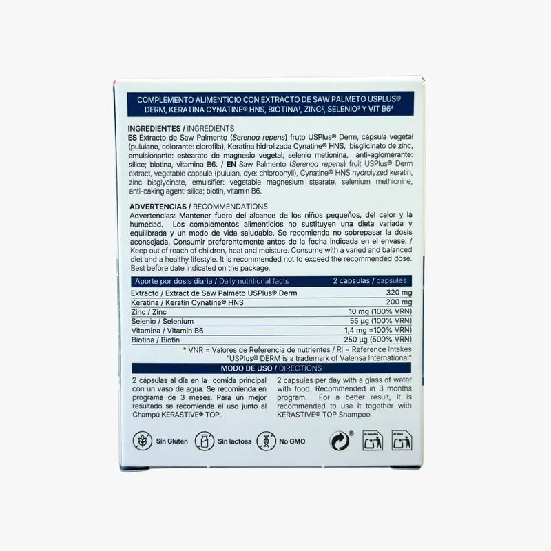 Kerastive Woman Hair & Nails, 60 kapselia 