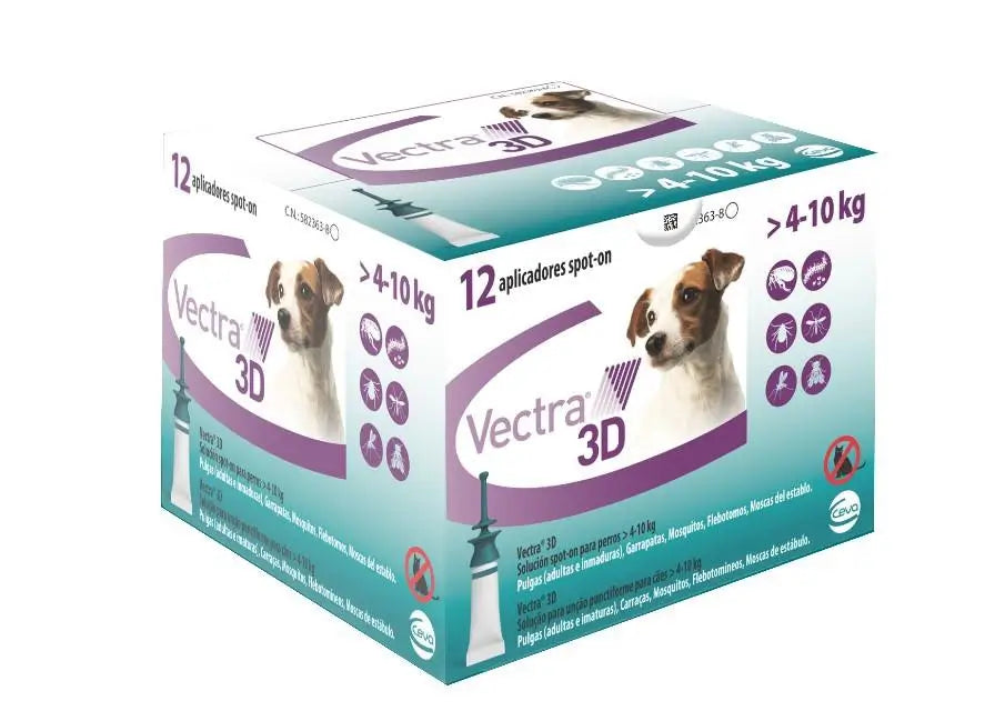 Vectra 3D Dog 4-10Kg 12Pip