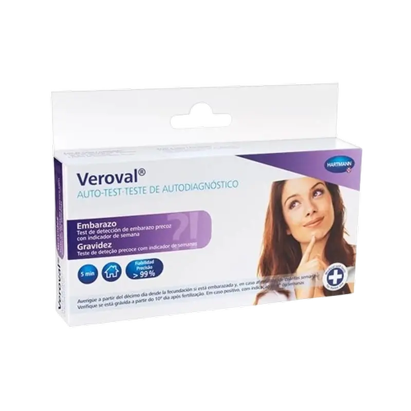Veroval Early Pregnancy Test + Weeks