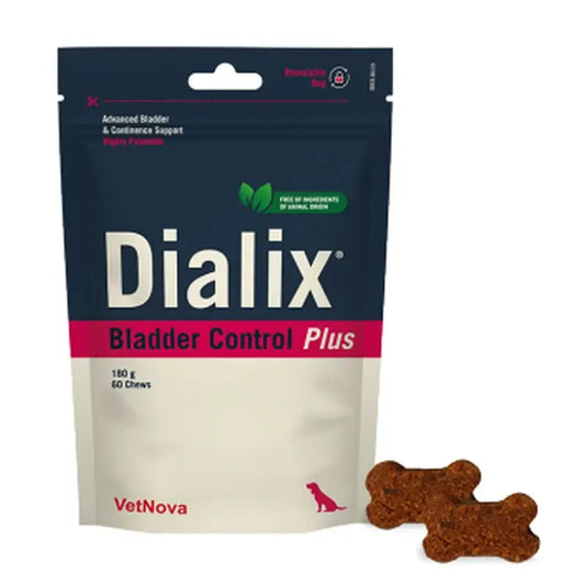 Vetnova Dialix Bladder Control Plus Animal-Free, 60 purutablettia