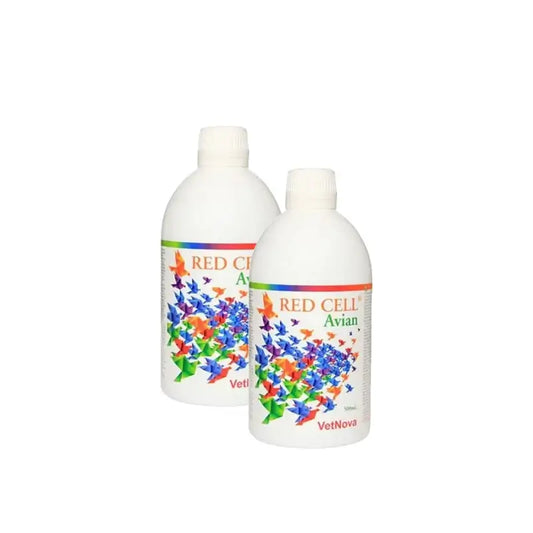 Vetnova Red Cell Avian 500 ml, 2 kpl:n pakkaus