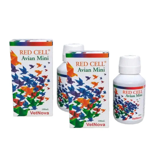 Vetnova Red Cell Avian Mini 100 ml, 2 kpl:n pakkaus