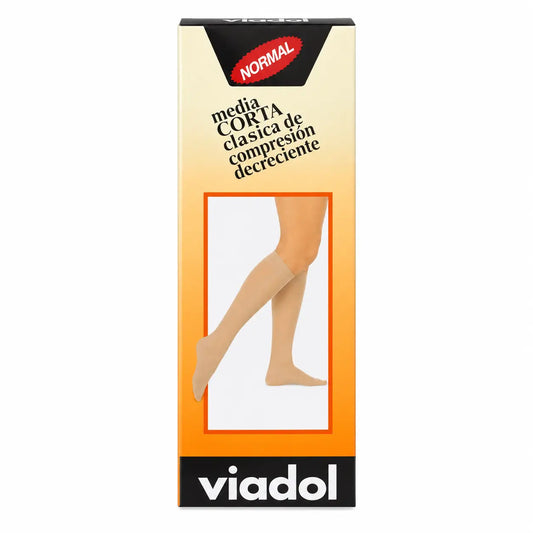 VIADOL Media, lyhyt, normaali, beige, koko S