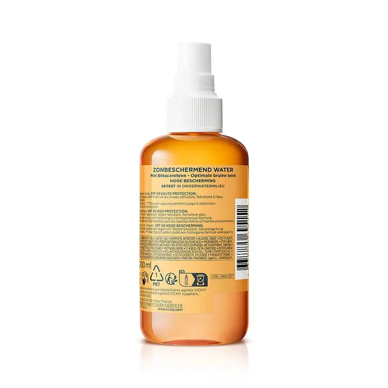Vichy Capital Soleil Aurinkosuojavesi SPF 50, kirkastava, 200 ml