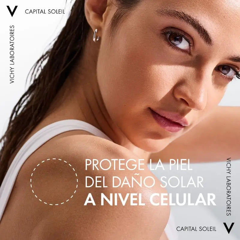 Vichy Capital Soleil Aurinkosuojavesi SPF 50, kirkastava, 200 ml
