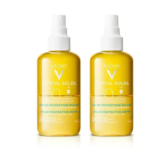 Vichy Capital Soleil Aurinkovoide SPF 50, kosteuttava, 2 x 200 ml 