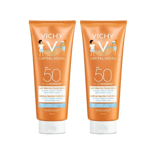 Vichy Capital Soleil Aurinkovoide lapsille SPF 50+, 2 x 300 ml 
