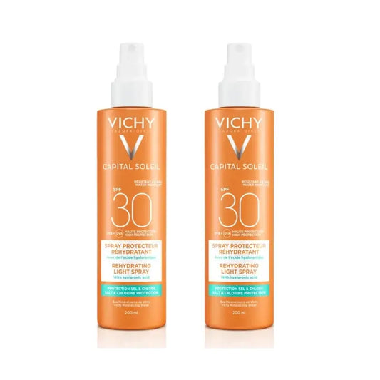 Vichy Capital Soleil monisuojasuihke SPF 30, 2 x 200 ml 