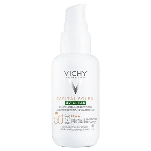 Vichy Capital Soleil Uv Clear SPF50+ Anti-Imperfection Fluid, 40 ml