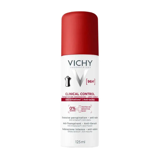 Vichy Clinical Control 96h naisten antiperspiranttisuihke, 125 ml