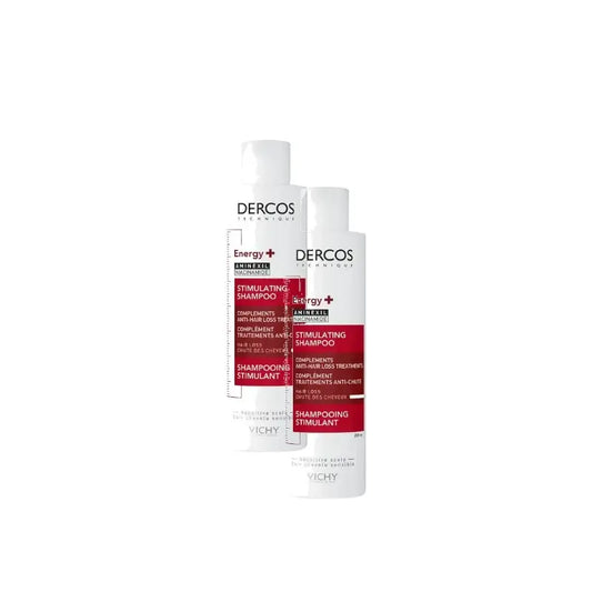 Vichy Dercos Technique Energy+ stimuloiva shampo 200 ml, 2 kpl:n pakkaus