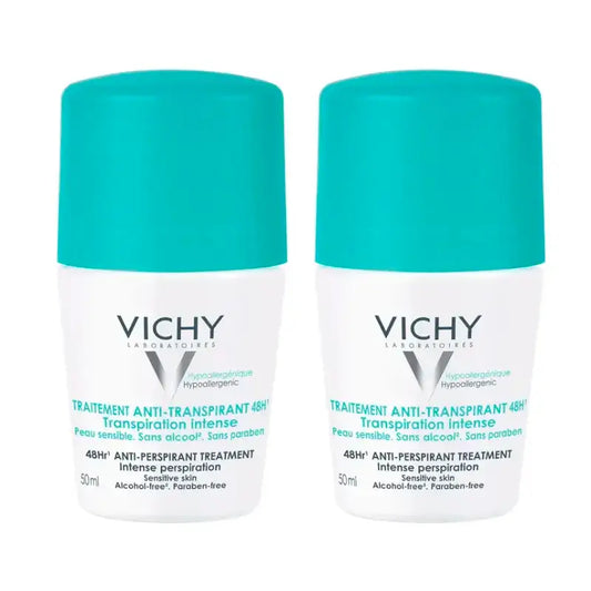 Vichy Deodorantti-hoitopaketti, 2 x 50 ml