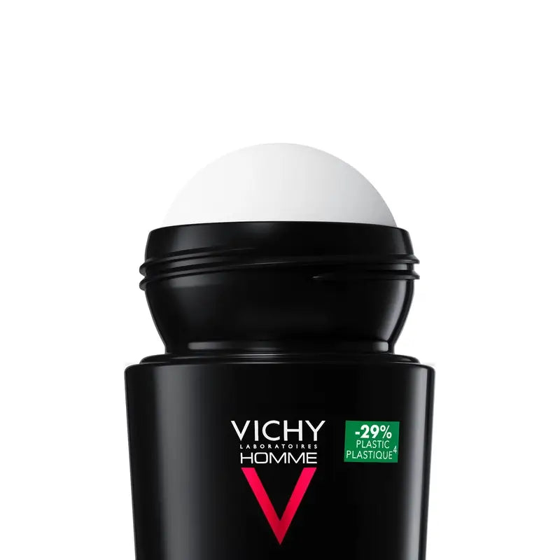 Vichy Homme 48H-deodorantti herkälle iholle, roll-on, 50 ml