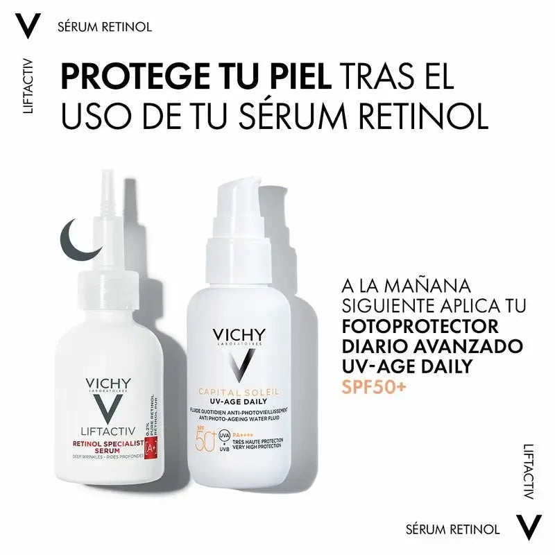 Vichy Liftactiv Retinol-seerumi syville ryppyille, 30 ml
