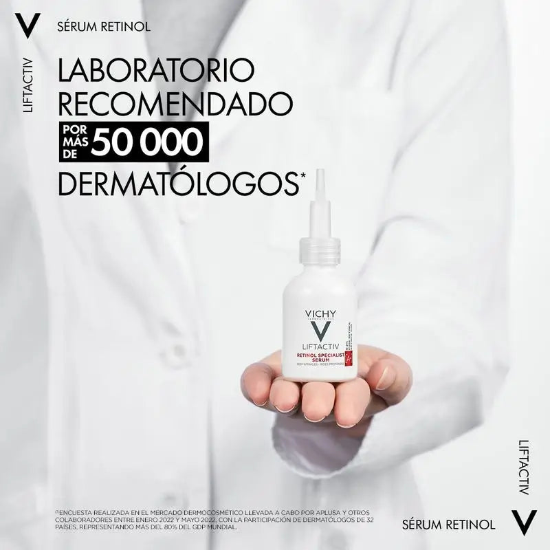 Vichy Liftactiv Retinol-seerumi syville ryppyille, 30 ml