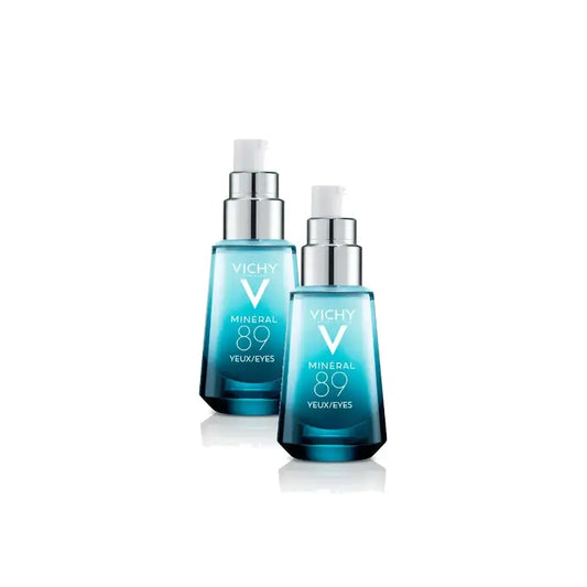 Vichy Minéral 89 silmänympärysvoide 15 ml, 2 kpl:n pakkaus