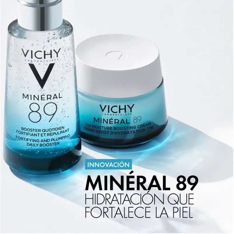 Vichy Minéral 89 72H kevyt kosteusvoide, 50 ml