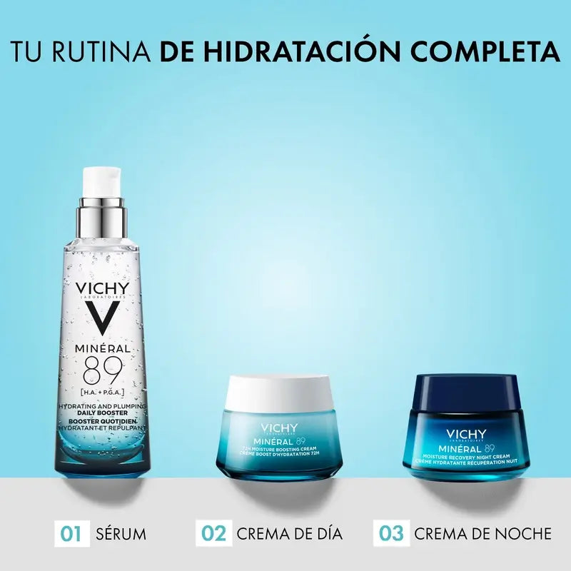 Vichy Minéral 89 Intensiivinen kosteutus kasvoille 75 ml