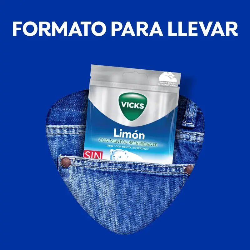 Vicks-sitruunakarkit, 72 g