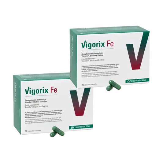 Vigorix Fe -pakkaus, 2 x 90 kapselia