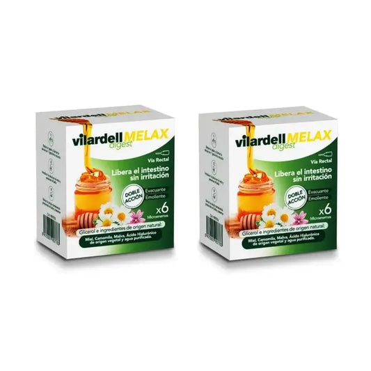Vilardell Digest Melax, 2 x 6 mikroperäruiskeita 