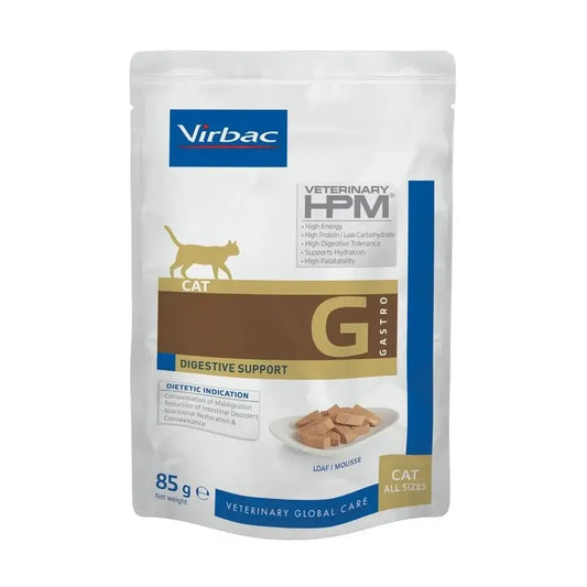 Virbac Hpm Feeline Digestive Support -kostearuoka 12 x 85 g 