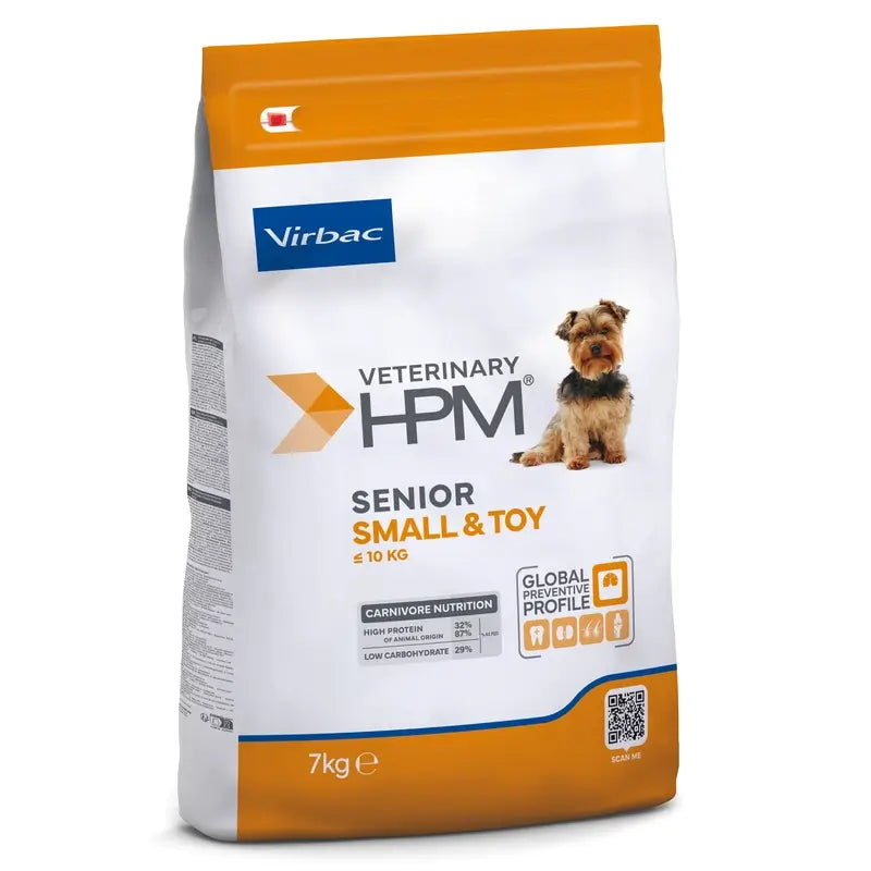 Virbac Hpm Senior Dog Small & Toy 7 kg, koiranruoka
