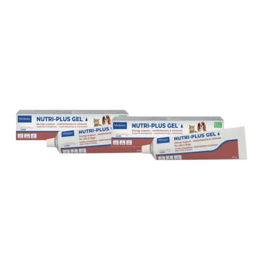 Virbac Nutriplus Gel Pack 2 x 120 g, ravintolisä koirille ja kissoille