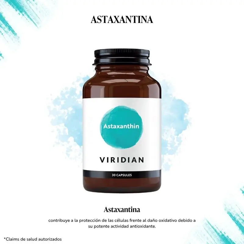 Viridian Astaxantina 30 kapselia. 