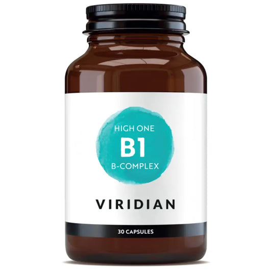 Viridian B-vitamiinikompleksi High One B1, 30 kapselia