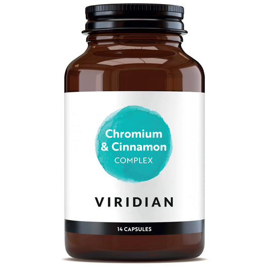 Viridian kromi- ja kanelikompleksi, 14 kapselia