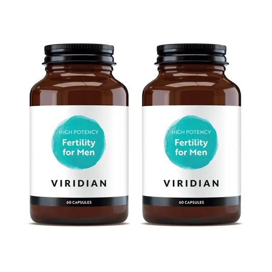 Viridian Fertility miehille, 2 x 60 kasviskapselia