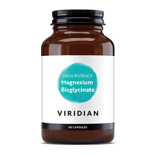 Viridianin korkeapitoinen magnesiumbisglysinaatti, 60 kapselia