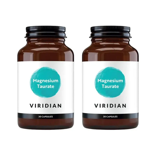 Viridian magnesiumtauraatti, 2 x 30 kasviskapselia.